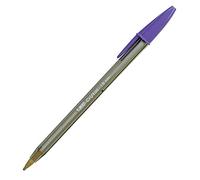 BIC 37535 Cristal Large Fashion Stylo-bille écriture large encre classique bille Indéformable version Fun Assortis 1 mm Assorties