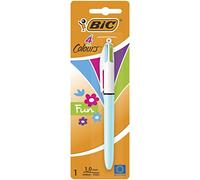 BIC Stylo-bille 4 Colours Fashion – Blister