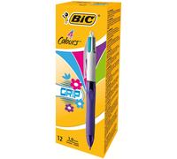 C/12 Boligrafos Bic 4 Colores Fashion Grip Punta 1,0Mm - [Livre en VO] Inconnu (Auteur)