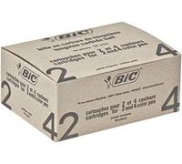 BIC Recharge pour stylo à bille 4 Colours, M, rouge G