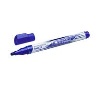 Marqueur effaçable Bic Velleda encre liquide pointe ogive moyenne 2,2 mm bleu
