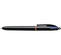 Bic Stylo À Bille Rétractable 4 Couleurs Pro Noir