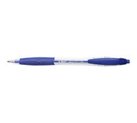BIC Atlantis Clic Ball Pen 1.0mm Box of 12 - Blue Blue Refillable