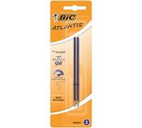 BIC Recharges pour stylos 892409 – Bleu moyen 0,4 mm – 2 pièces