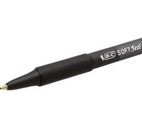 BIC - BALKPEN BIC Soft Feel Clic M noir | 12 pièces