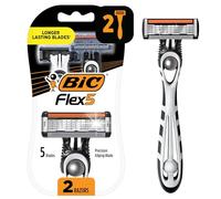 BIC Bic Flex 5 Vêtements pour hommes Taille rasoir bic 2pk Flex 5 Vêtements pour hommes Shaver 2pk