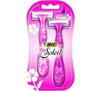 BIC - BIC MISS SOLEIL - RASOIR 3 LAMES - MANCHE DÉCORÉ - BLISTER X 4 - LOT DE 2 G