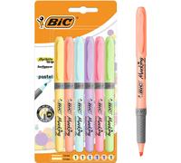 BIC Bl. 6 Marqué Fluor Surligneur Pastel Stdo