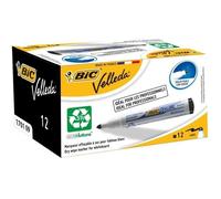BIC® - Boite feutres effaçables Velleda® BIC® Velleda® 1701 ECOlutions® x 12 - Encre noire