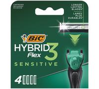 Bic Box 4 Recharges Hybrid 3 Sensitive - Rasoir Syst¿Me Homme - 3 Lames Mobiles