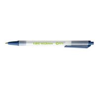 BIC Clic Stic ECOlutions Stylo bille rétractable pointe moyenne - Bleu