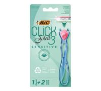 BIC Soleil Click Sensitive rasoir féminin + lames de rechange 2 pcs