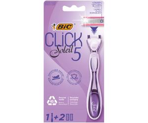 Bic Click 5 Soleil Rasoir Rechargeable 1 Pièce + Recharges 2 Pièces
