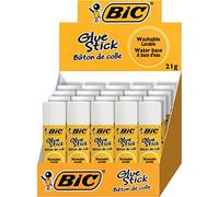 BIC Colle écologique Stic 21 grammes - Boîte de 20 bâtons de colle