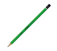 BIC Critérium 13133 crayon graphite 550 2B bois hexagonal tête trempée baguée couleurs assorties
