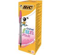 Bic Cristal Fun stylo 20 unités One Size