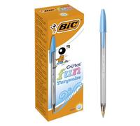 C/20 Boligrafos Bic Cristal Large Fun Turquesa - [Livre en VO] Unknown (Auteur)