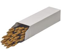 BIC Cristal Original Recharges Stylo-Bille Pointe Moyenne (1,0 mm) - Parfait pour l'Ecole et au Bureau - Noir, Boîte de 50