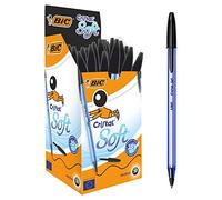 Bic Cristal Soft Stylo-bille non rétractable Noir