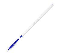 BIC Cristal Up Stylos-Bille Pointe Moyenne (1,2 mm) - Bleu, Boîte de 20