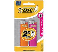 Bic Double Pack 2 briquets bic slim d'orthographe Cylindre de