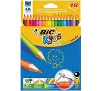 BIC ECOLUTION KIDS EVOLUTION BOÎTE MÉTAL DE 18 CRAYONS DE COULEUR G
