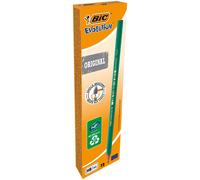 BIC Ecolutions Evolution 650 HB Pencil, â€“ Green, 12 Count (Pack of 1) Single