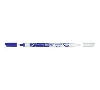 BIC Effaceur d'encre Effacer & Corriger avec 2 pointes