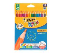BIC Etui 18 Crayons de couleurs Evolution