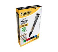 BIC Marqueurs permanents Marking 2000 – Pointe conique moyenne, couleurs assorties, lot de 4