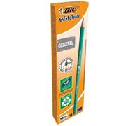 BIC Evolution Original Crayons à Papier - HB, Boîte de 12 - 3270220004608