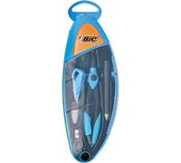 Bic Experience Compas Interchangeable Mine Ou Crayon À Papier - Corps Métallique, Coffret Complet