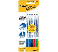 Bic Feutre Effacable A Sec Velleda 1721 Fin Assortis X5