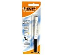BIC Velleda 1741 Feutre Effaçable à Sec - Noir, Blister de 1