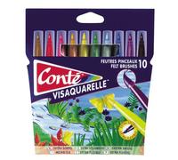 BIC-feutres Pinceaux Visaquarelle - Lot De 12 Pochettes De 10 + 1 [Jouet]