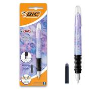 BIC Filler X-Pen Décors, Moyen, Décor Burger, Blister de 1 Pièce, Noir