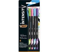 BIC Fineliner Intensity Fine 'FUN', blister de 4 G
