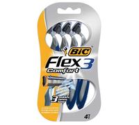 BIC Flex 3 Comfort Rasoirs Jetables 3 Lames 4 unités