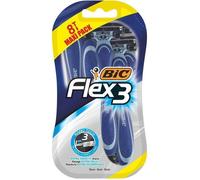 BIC Flex 3 Rasoirs Jetables 3 Lames Mobiles 8 unités