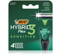 Bic Flex3 Hybrid Sensitive Lames De Rechange 4 Pièces