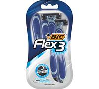 BIC Flex3 Rasoirs Jetables pour Homme - Blister de 4