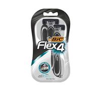 BIC Flex 4 Comfort Rasoirs Jetables 4 Lames 3 unités