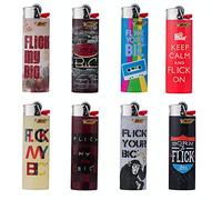 Bic Flic My Bic Series Lot de 8 briquets