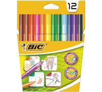 Bic - For School - Etui carton de 12 Feutres de coloriage