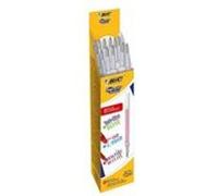 Bic Gel-Ocity Illusion Recharges Stylo Gel Effaçable Pointe Moyenne (0,7 Mm) - Rouge, Boîte De 12