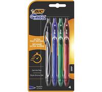 Stylo Bic à encre gel - Gel Ocity Quick Dry - 4 pcs