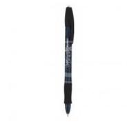 Bic Gelocity Illusion - Roller - Noir - Encre Gel - 0.7 Mm - Moyen - Rétractable - Pack De 12