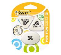 Lot De 3 Gommes Mini Fun