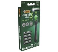 BIC Hybrid Flex 3 Sensitive Rasoirs - 4 pièces
