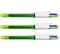Bic Impression 4 couleurs Stylo à bille 4 Colours Fluo avec surligneur (3)